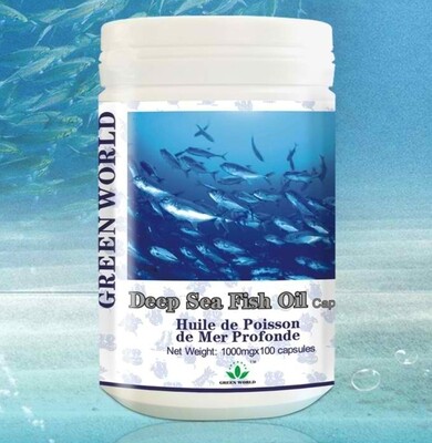 Deep Sea Fish Oil: 100% Natural Omega 3 Softgel for Healthy Living
