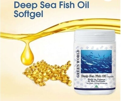 Deep Sea Fish Oil: 100% Natural Omega 3 Softgel for Healthy Living