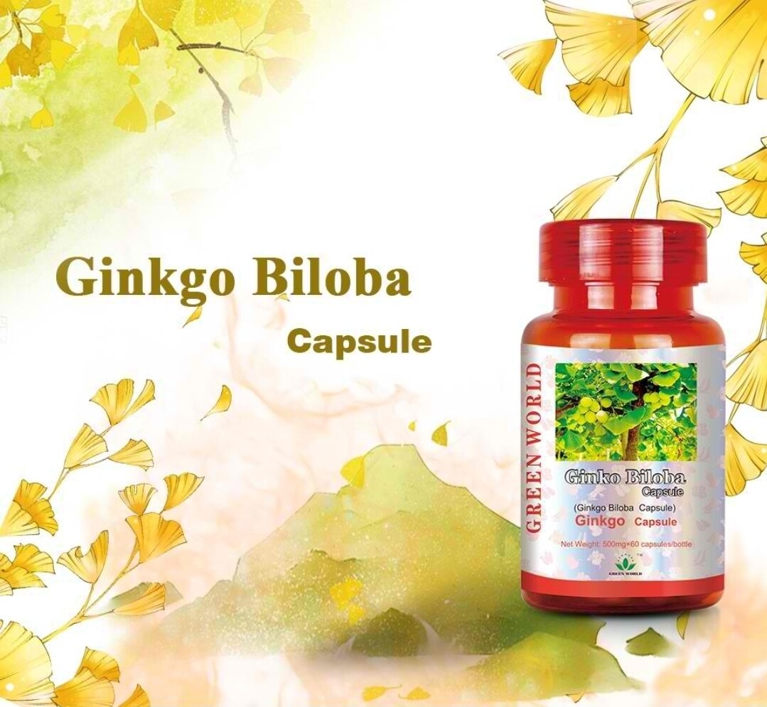 Green World Memory Loss Cure - Ginkgo Biloba &amp; Lecithin Capsule