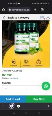 jin pure caps