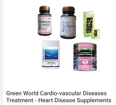 Green World Cardio-vascular Diseases Treatment - Heart Disease Supplements