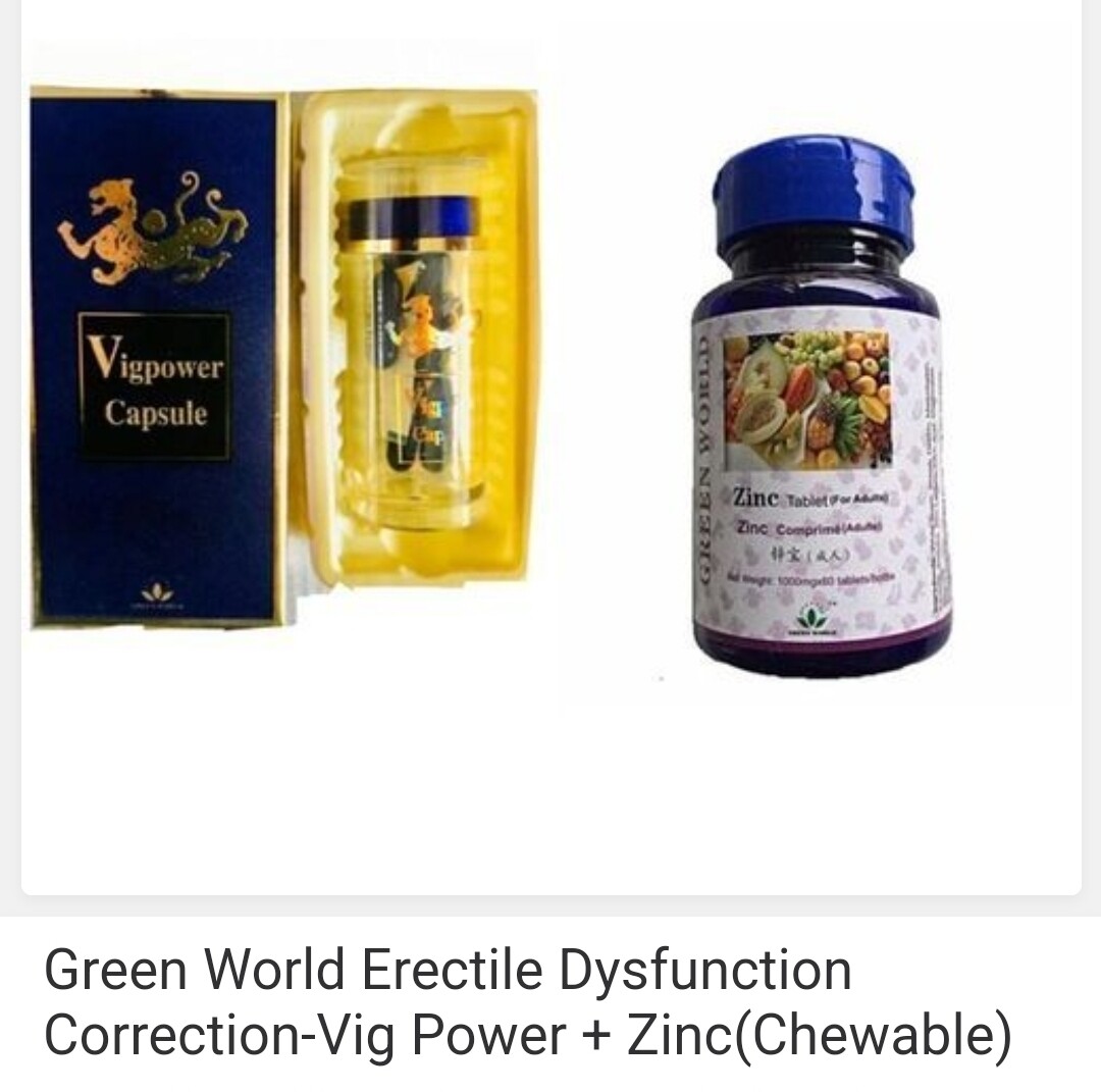 Erectile Dysfunction/Premature treatmentVig Power + Zinc(Chewable)