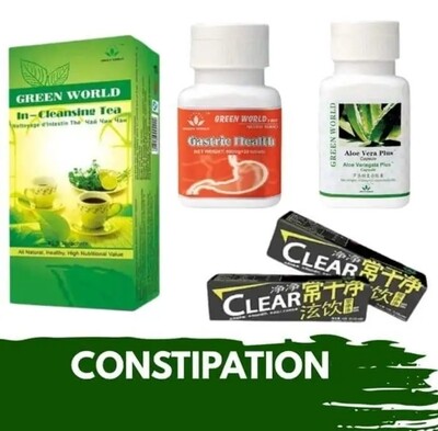 Constipation treatment package