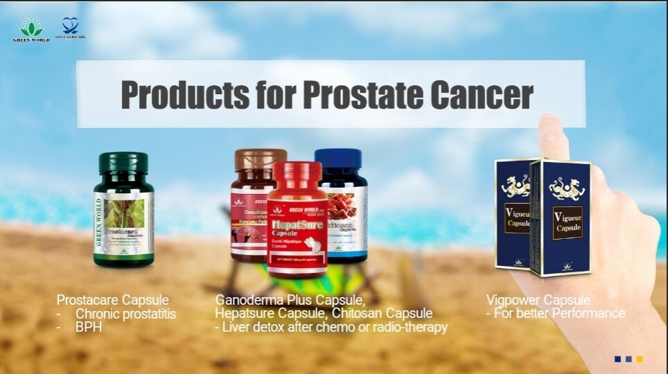Prostate cancer care supplements