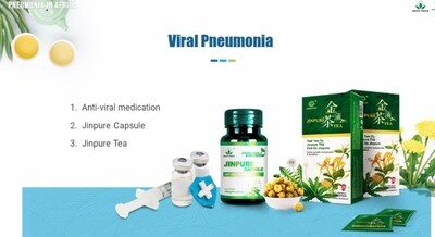 Viral pneumonia treatment supplements