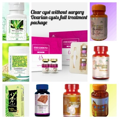 Ovarian cysts treatment package without surgery