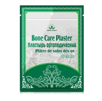 Bone Care Plaster: Arthritis, Sore Back and Pain Relieve
Green World Bone Care