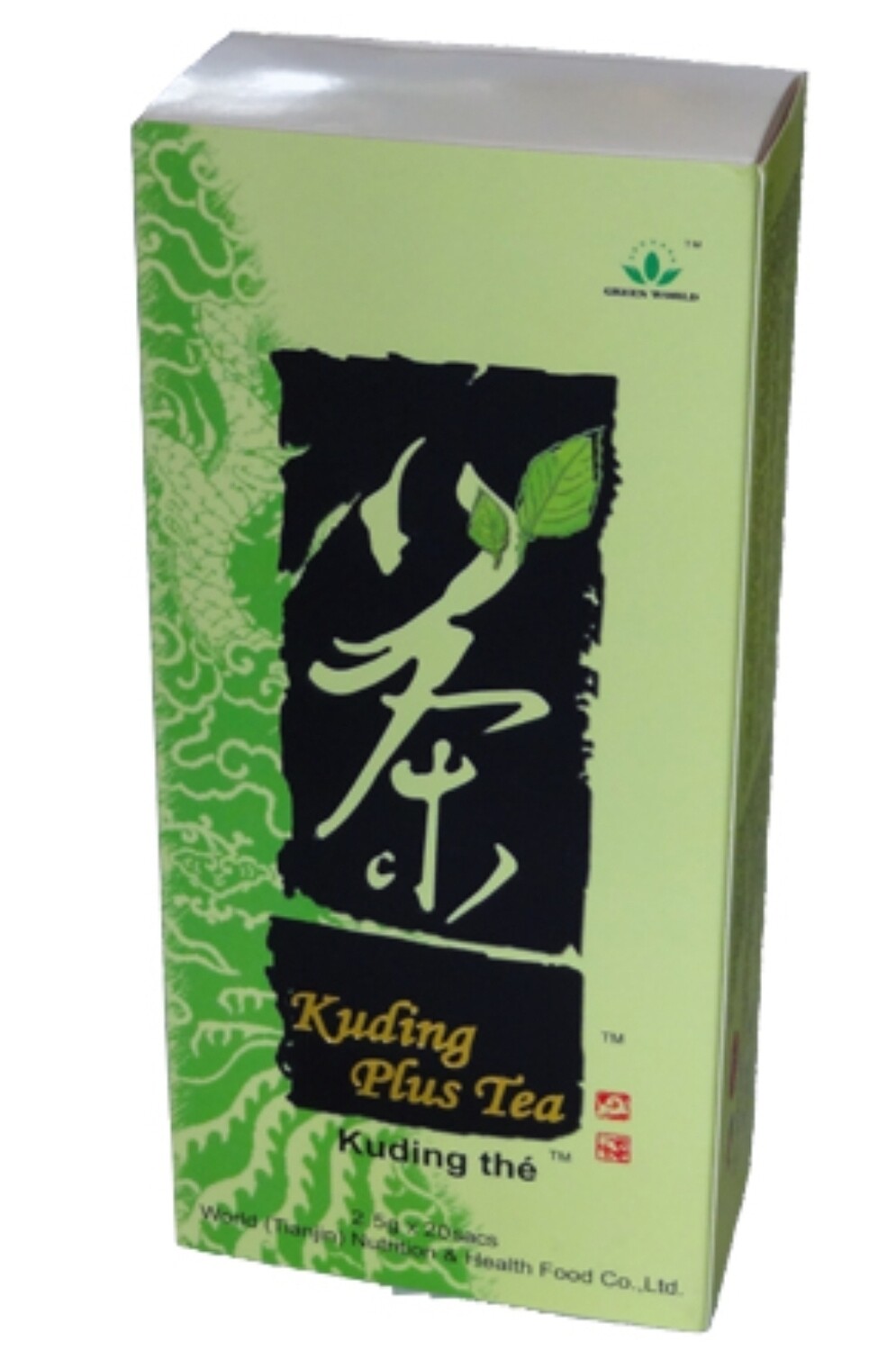 Green World KU DING tea suitable for: colds; all chronic diseases with the aim of normalizing the immunological activity of the body; chronic fatigue syndrome