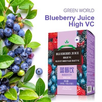 *Green World Blueberry Juice – High VC