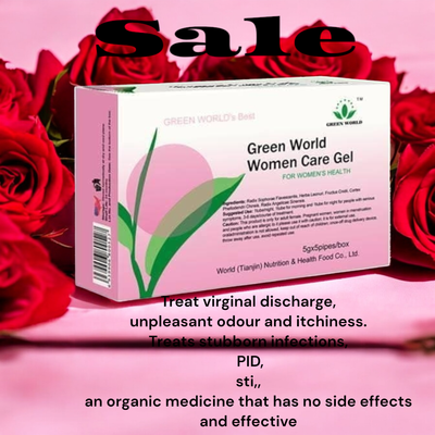 Antibacterial gel Care for women Green World 5 pcs of applicators - for a woman&#39;s intimate hygiene - has antibacterial, anti-inflammatory, regenerative properties, can effectively prevent and promptly