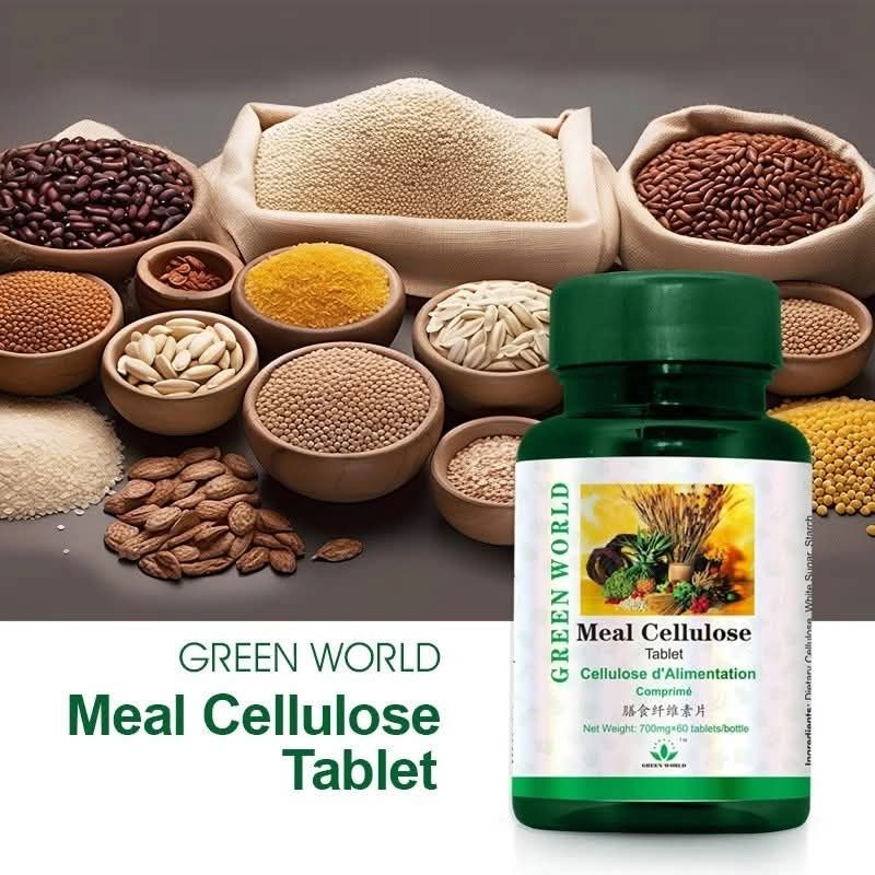 Meal cellulose tablet