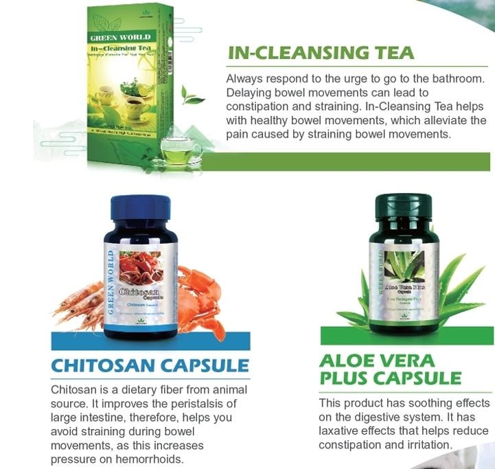 Hemorrhoids TREATMENT PACKAGE_1 month pack