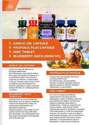 Diarrhea treatment supplements package-1 month pack