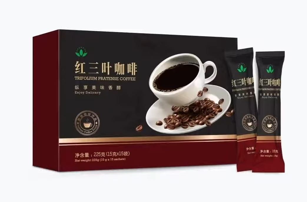 Green World Trifolium Pratense Coffee(15g ×12 satchets)