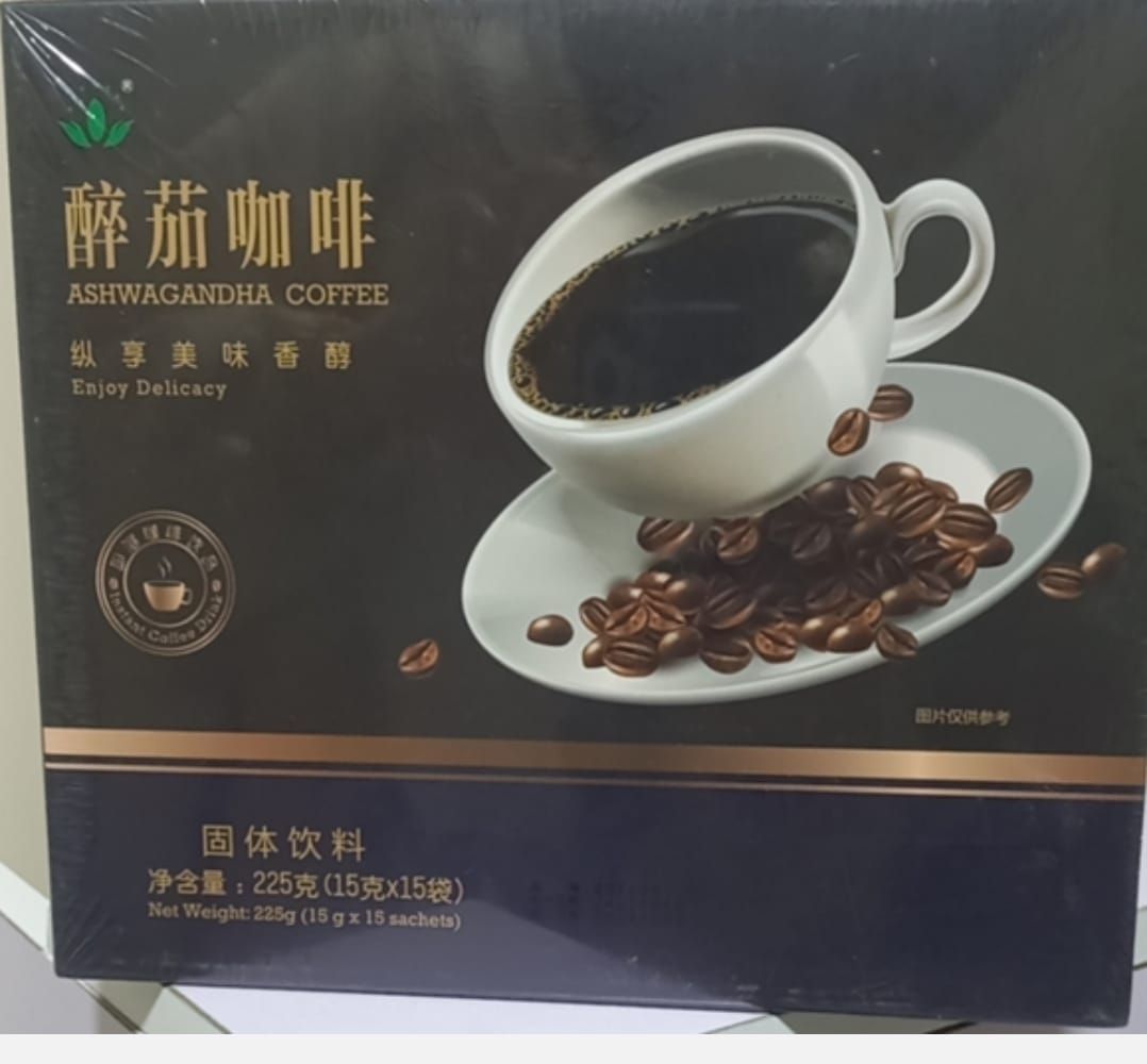 Green World Ashwagandha Coffee for Men(15g x 12 satchets)