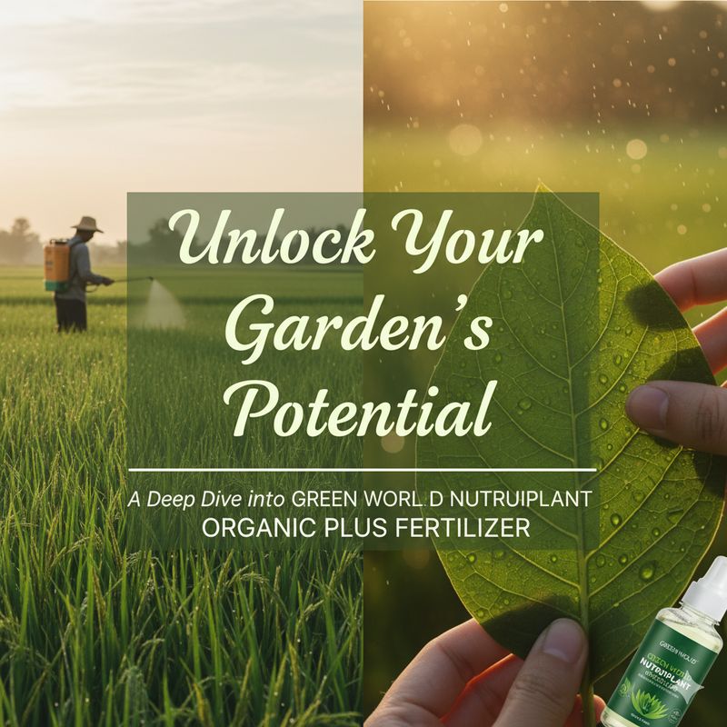 Unlock your gardens potential with Nutriplant Organic Plus Fertilizer