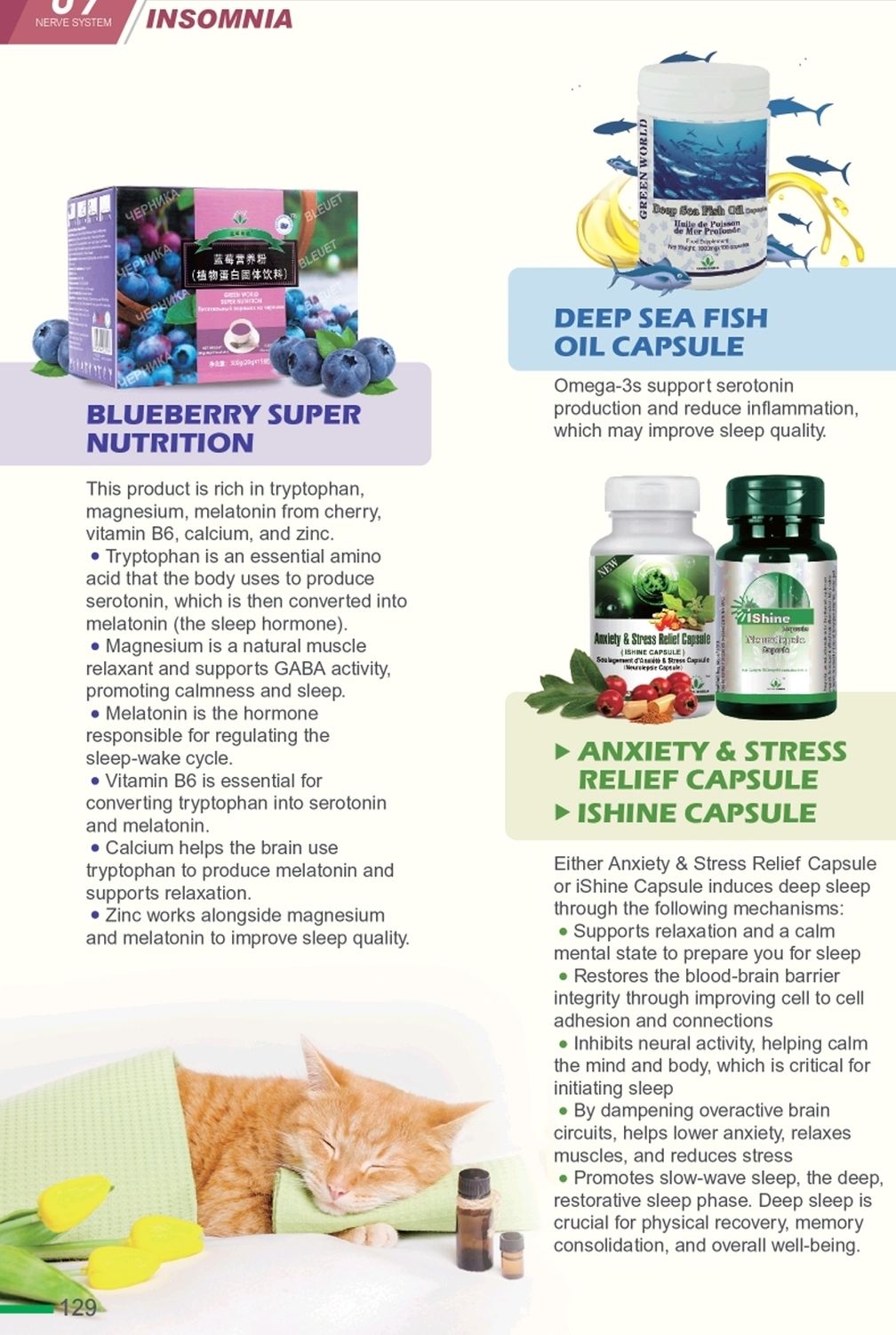 Insomnia treatment package