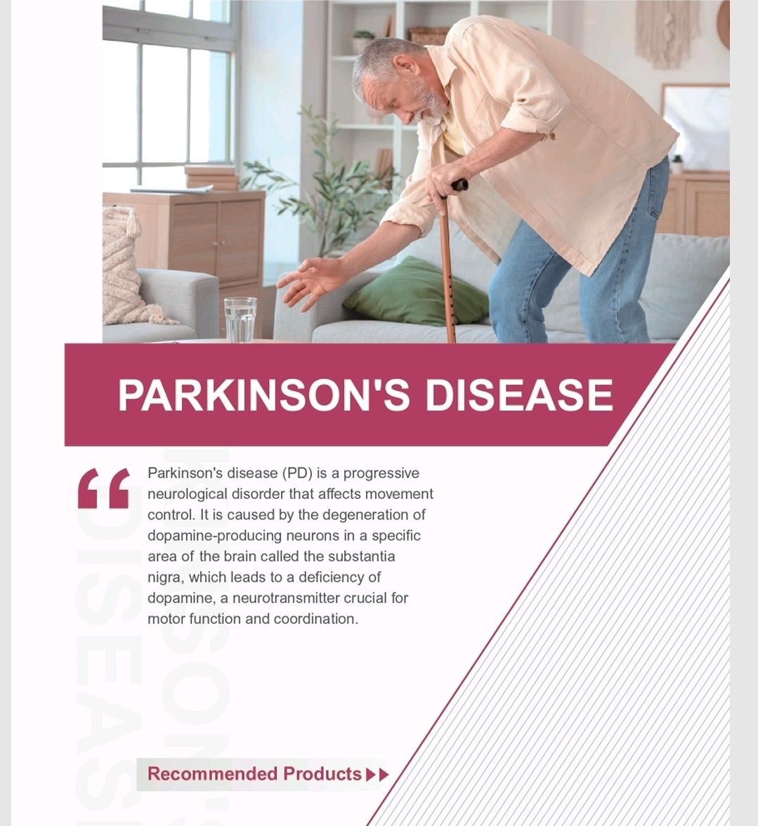 Parkinson&#39;s disease treatment care package..1 month package