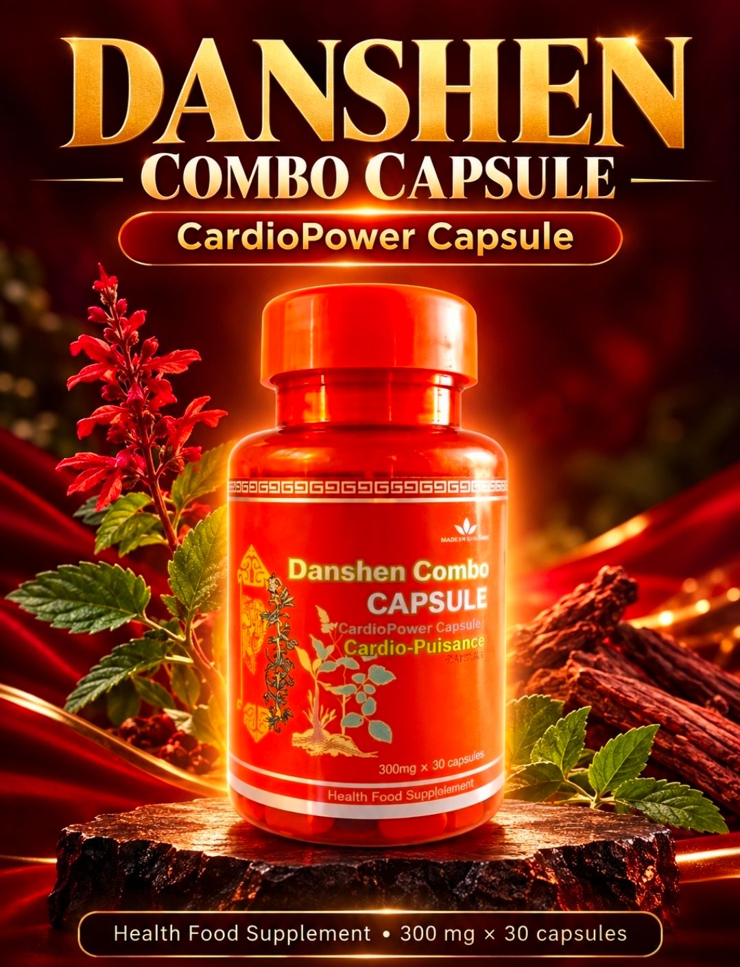 Cardio Power Capsule (Danshen Combo Capsule): For Heart Health