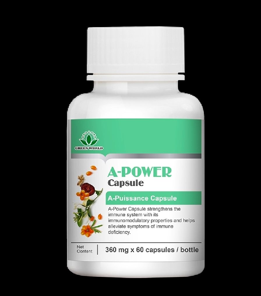 A-power Capsule: Anti-Cancer, Immune booster, and Anti-oxidant(60 caps)