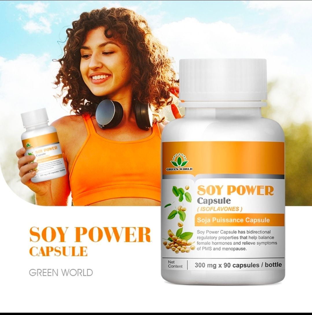 Soy Power Capsule: Regulate Female Hormone and Ovarian Dysfunction