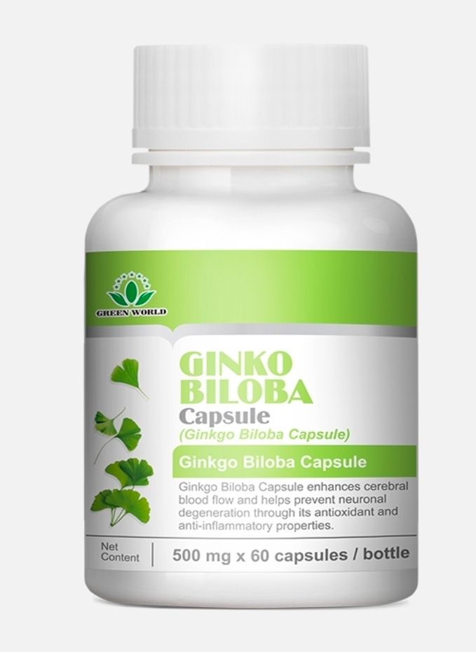 Ginkgo Biloba Capsule: Boost Memory and Repair Damage Tissue