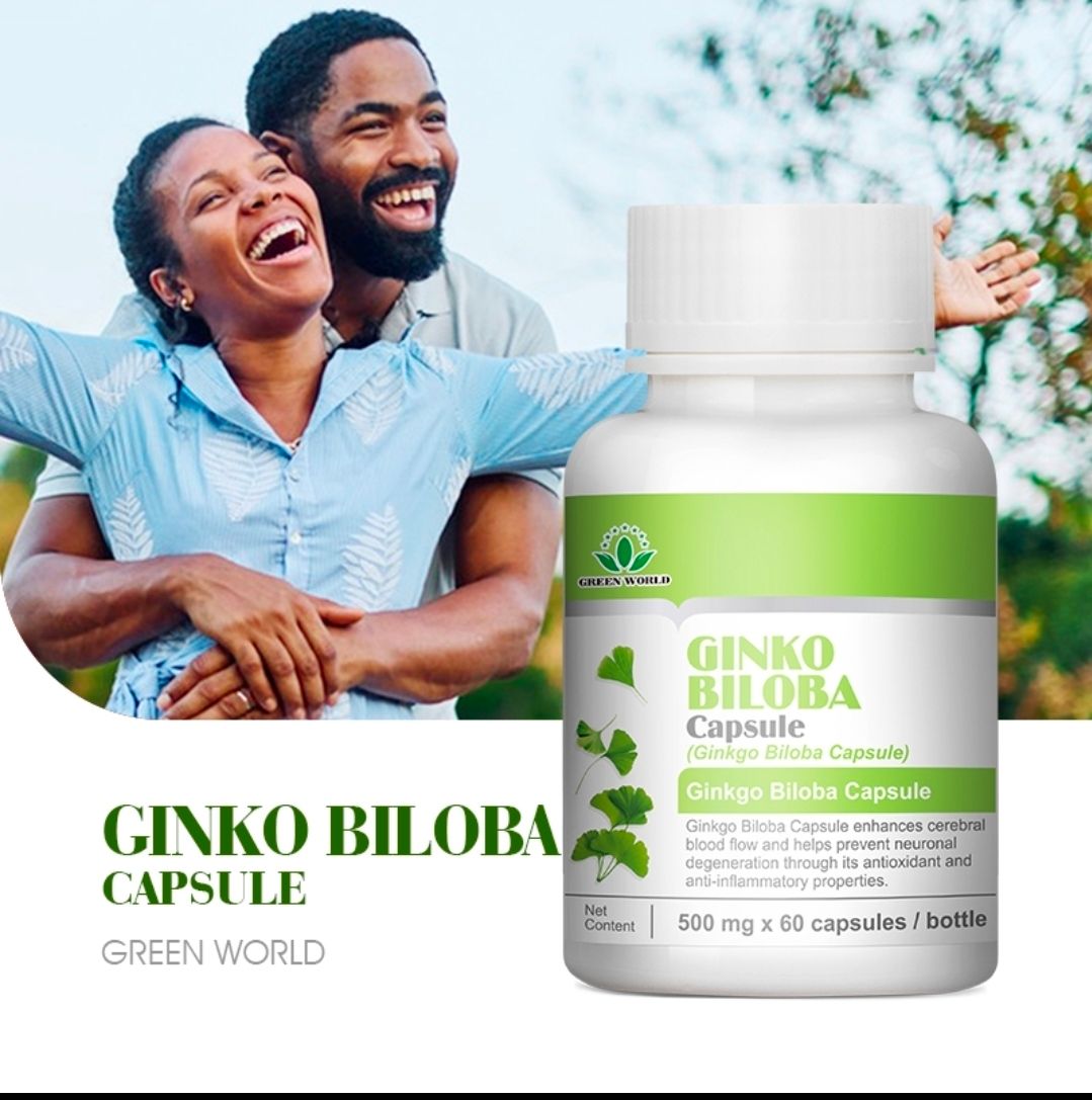 Ginkgo Biloba Capsule: Boost Memory and Repair Damage Tissue