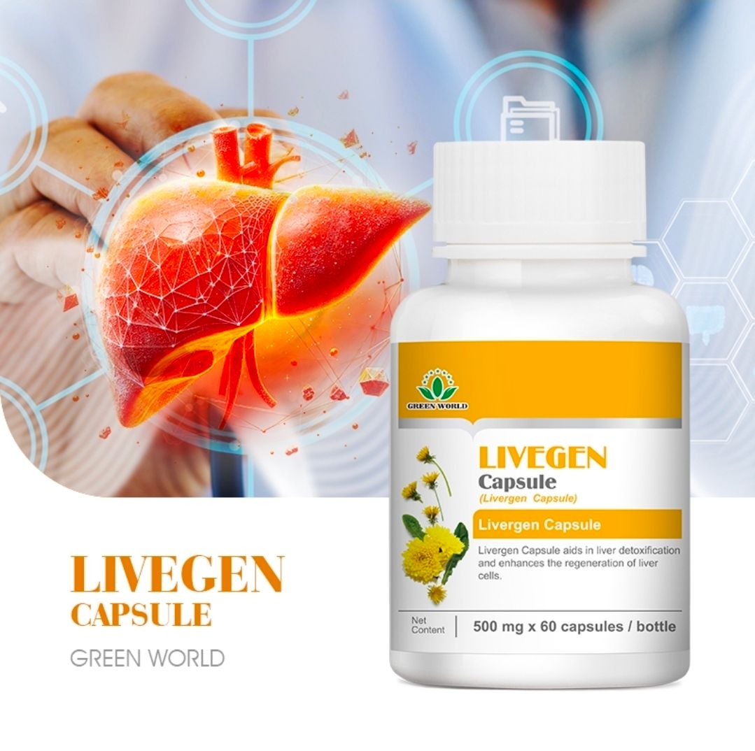 Livergen Capsule: Adjust Liver Fat Metabolism and Prevents Liver Disease
