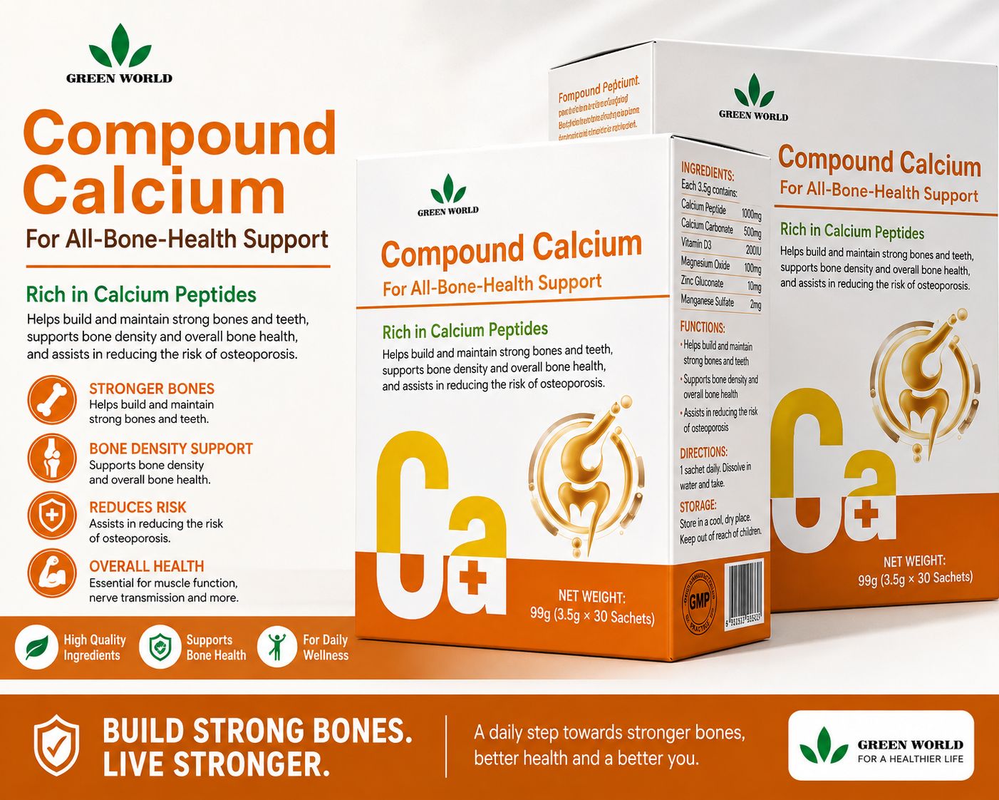 Calcium compound for high blood sugar