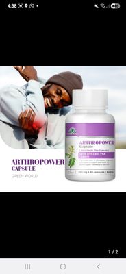 Joint Health Plus Capsule Brief：It helps alleviate the inflammation of the joints and muscles. Size：500 mg x 60 capsules