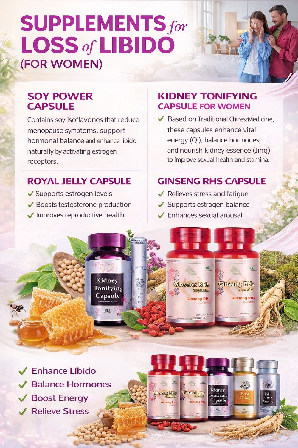 Low libido care supplements