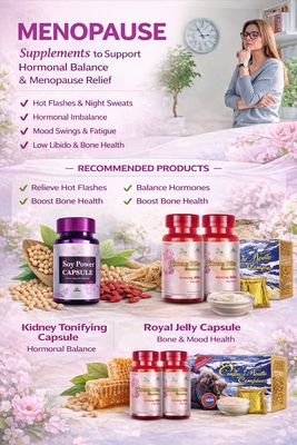 Menopause care supplements
