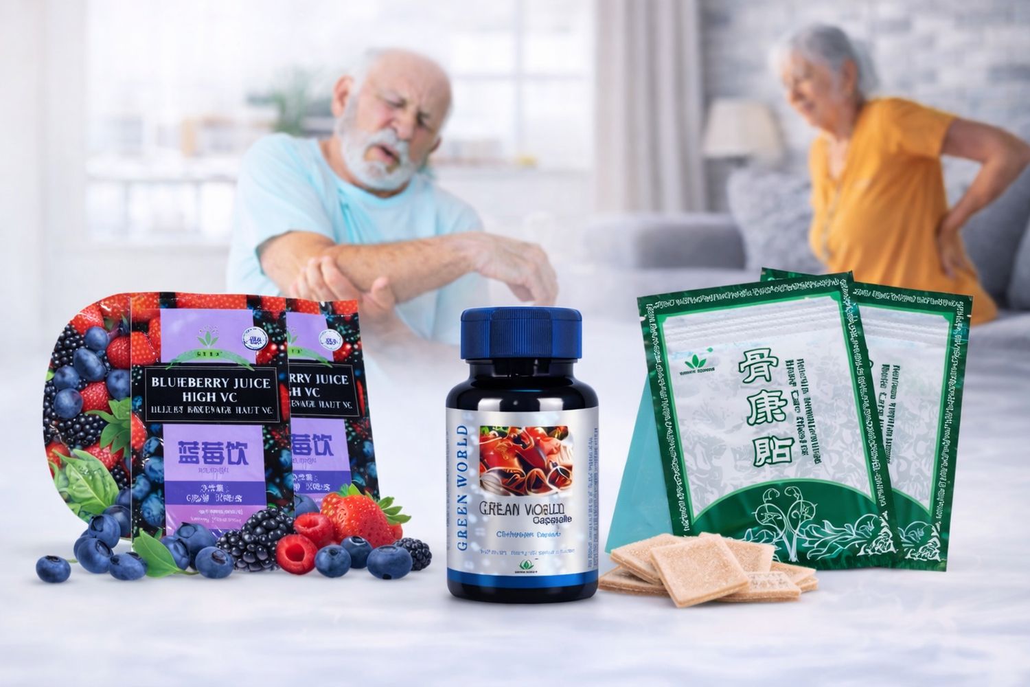 Natural Gout Support – Uric Acid &amp; Joint Health Supplements..1  month pack