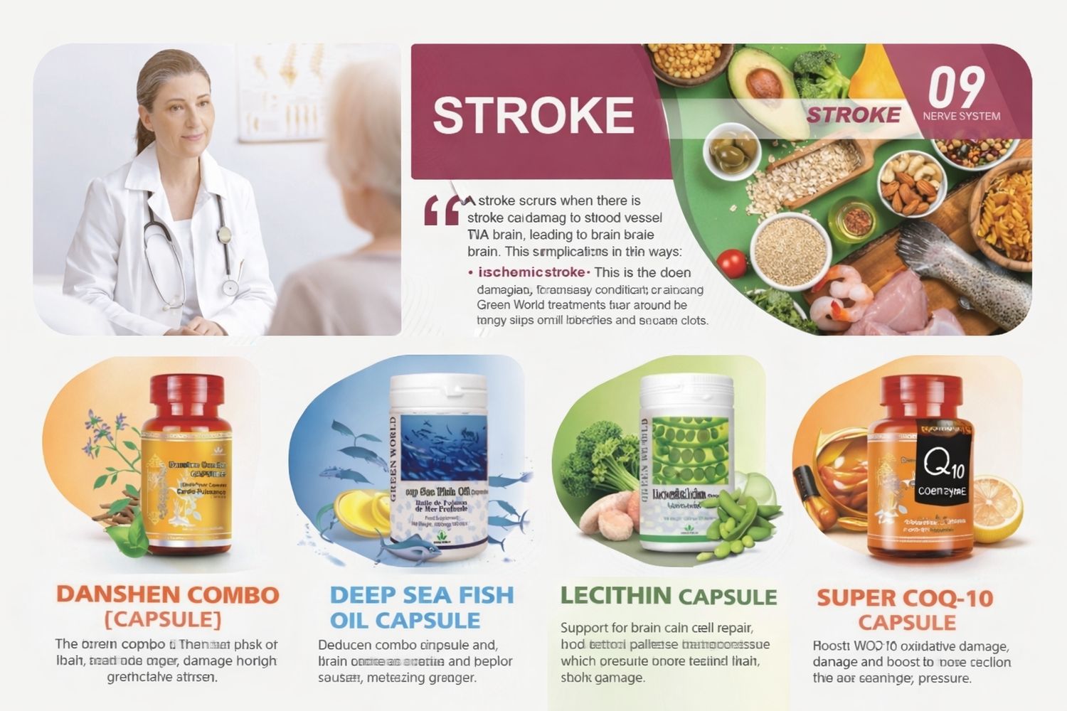 Stroke Recovery Support Supplements