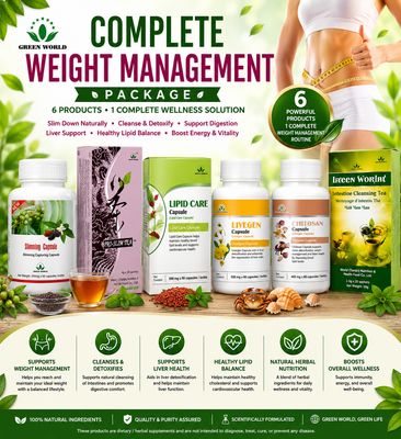 🔥 Complete Weight Management Package-1 month pack