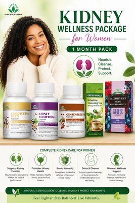🫘 Kidney Wellness Package for Women — 1 Month