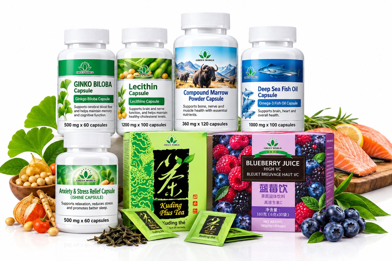 🧠 MIGRAINE &amp; BRAIN WELLNESS PACKAGE _1 month pack