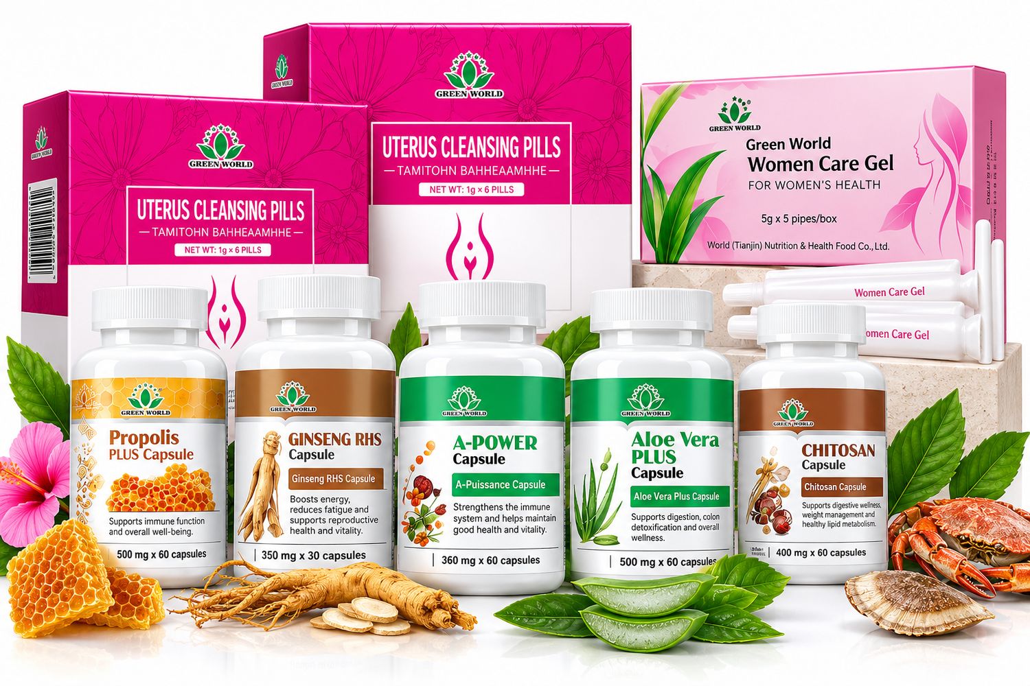 Fallopian Tube &amp; Fertility Wellness Package -month pack 