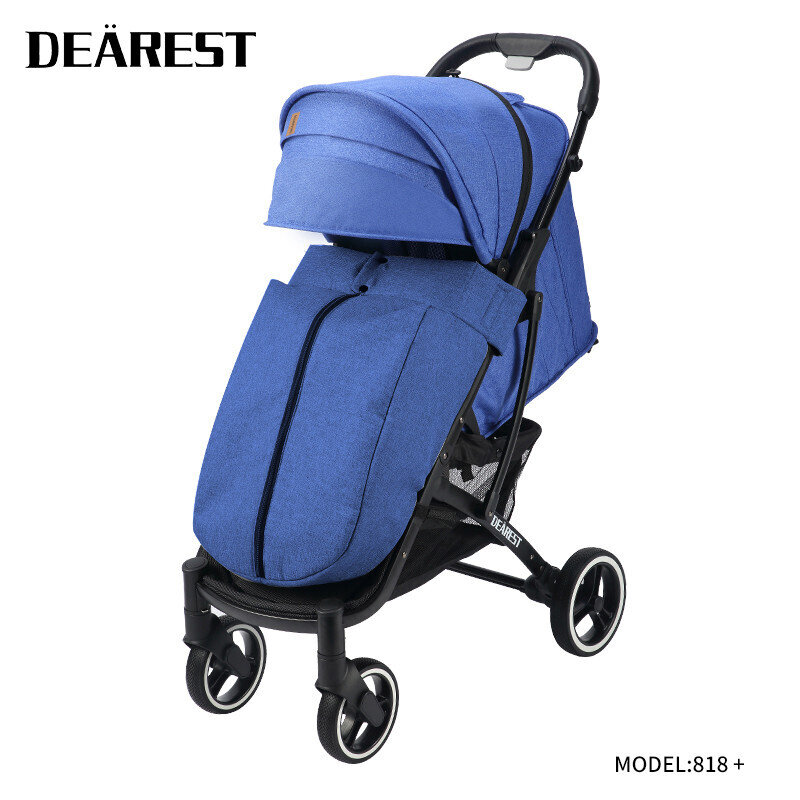 Прогулочная коляска DEAREST 818 Plus Синий