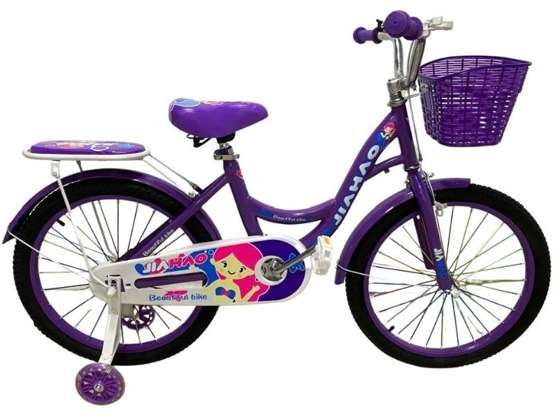 Велосипед JIAHAO Urban kids 20 2021 фиолетовый