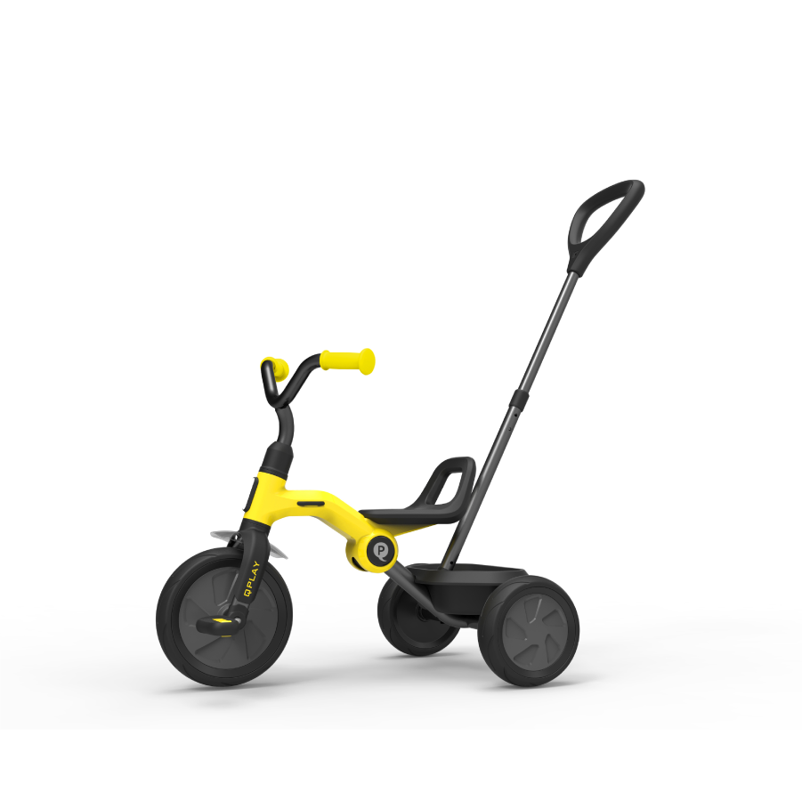Складной трёхколёсный велосипед ​QPlay Ant Plus Yellow