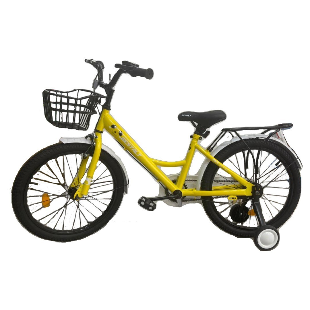 Велосипед двухколёсный детский GESTALT 16D, желтый