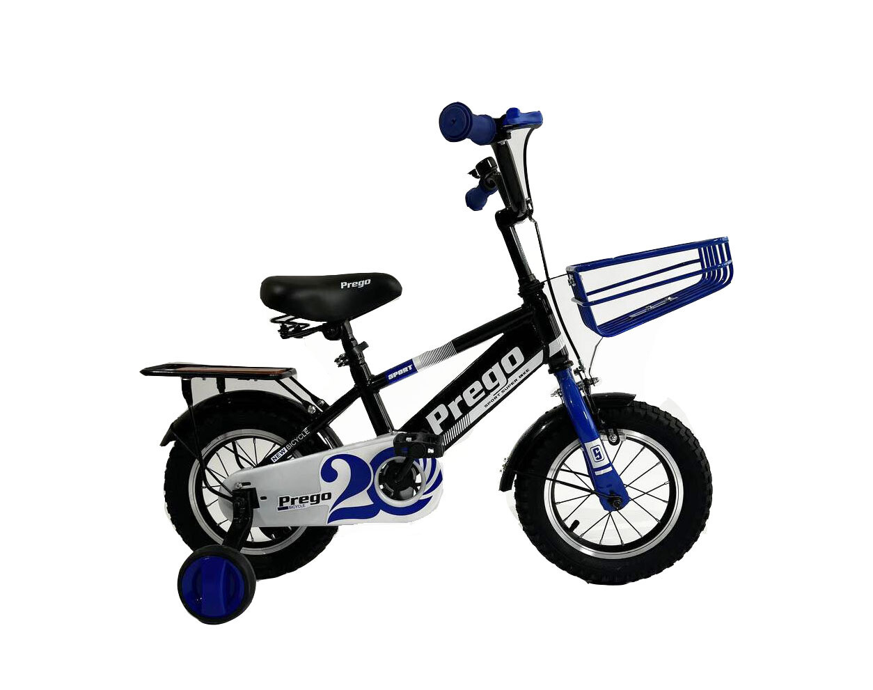 Двухколесный велосипед Prego 16D синий