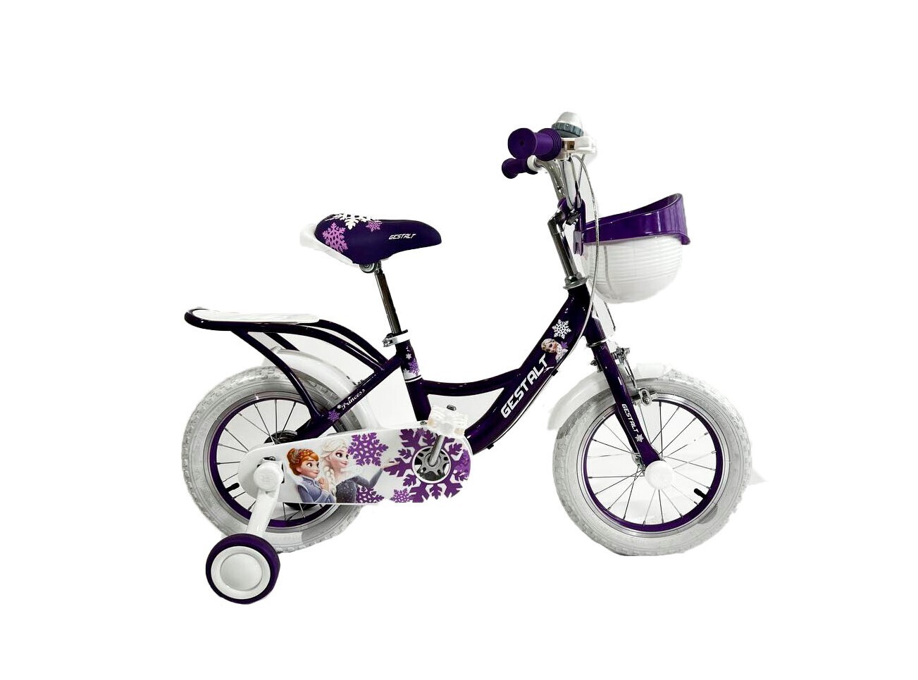 Велосипед двухколёсный детский GESTALT 14D, фиолетовый