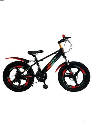 Велосипед Prego 20D 2021 зелено-оранжевый