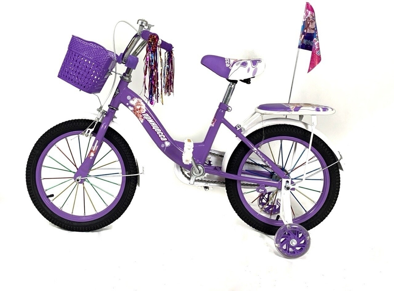 Велосипед Барс Принцесса 20D, фиолетовый