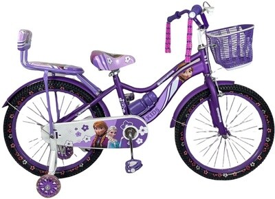 Велосипед Принцесса 20d 2022, рама 13 дюймов фиолетовый