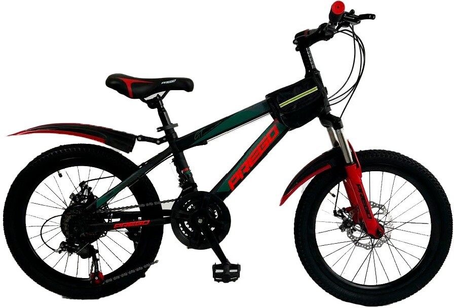 Велосипед Prego 20D 2021 L, зеленый