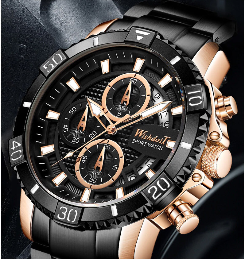 Fashion Men&#39;s Watch WISHDOIT