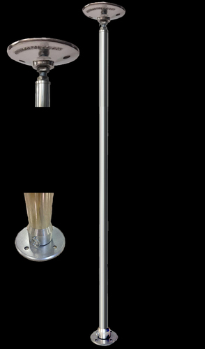 Heavy Duty Spinning Removable or Permanent Poles (9.1 feet to 12 feet)